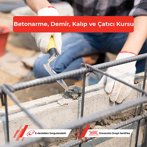 Betonarme, Demir, Kalıp ve Çatıcı Kursu