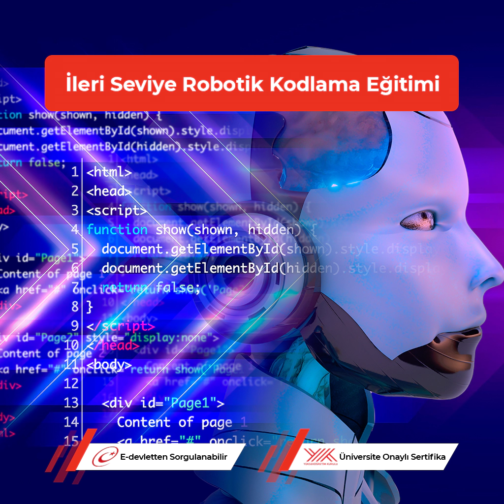 İleri Seviye Robotik Kodlama Eğitimi