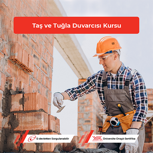 Taş ve Tuğla Duvarcısı Kursu 