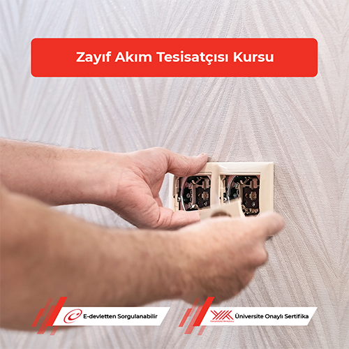 Zayıf Akım Tesisatçısı  Kursu